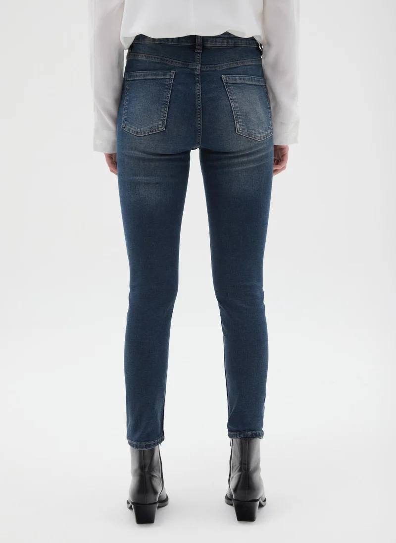 Ovs  OVS Stretch Denim Skinny Jeans for Women | Best Price UAE